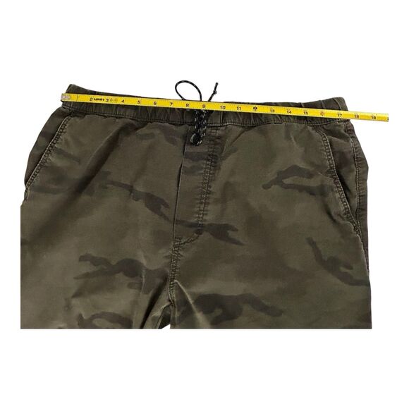 American Eagle Pants Green Camo Extreme Flex Joggers Mens L Drawstring Casual - Picture 4 of 16